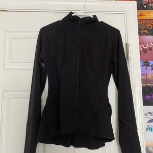 Black Lululemon Zip Up Jacket